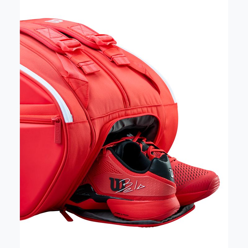 Чанта за падел Wilson Red Super Tour Padel 2026 red bag 7