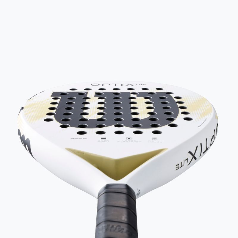 Ракетка за падел Wilson Optix V2 Lite white 5