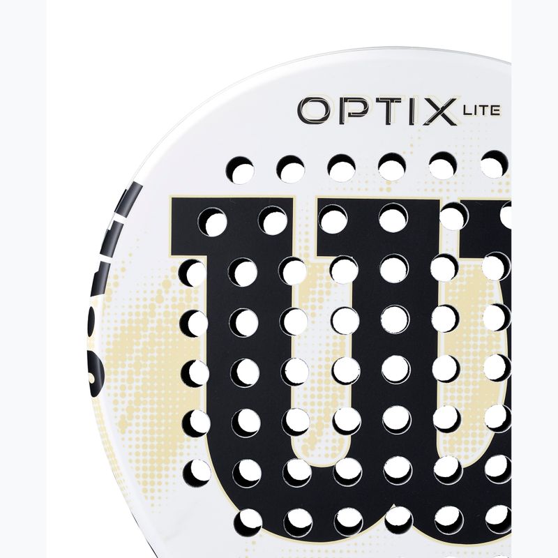Ракетка за падел Wilson Optix V2 Lite white 6