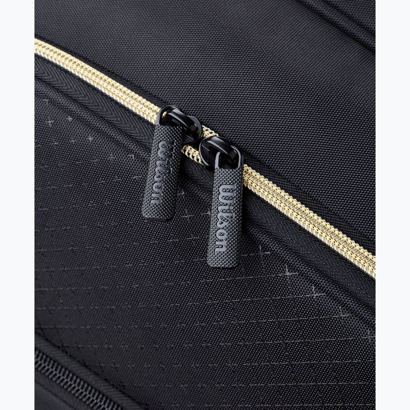 Чанта за падел Wilson Defy Padel bag black/gold 7
