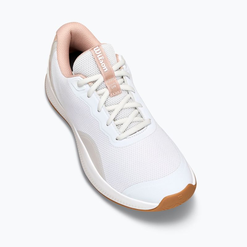 Дамски тенис обувки Wilson Intrigue Lite white/cameo rose/gum 15