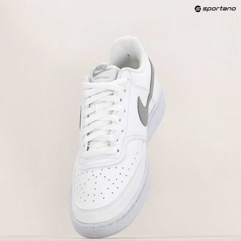 Мъжки обувки Nike Court Vision Low Next Nature white/light smoke grey 9