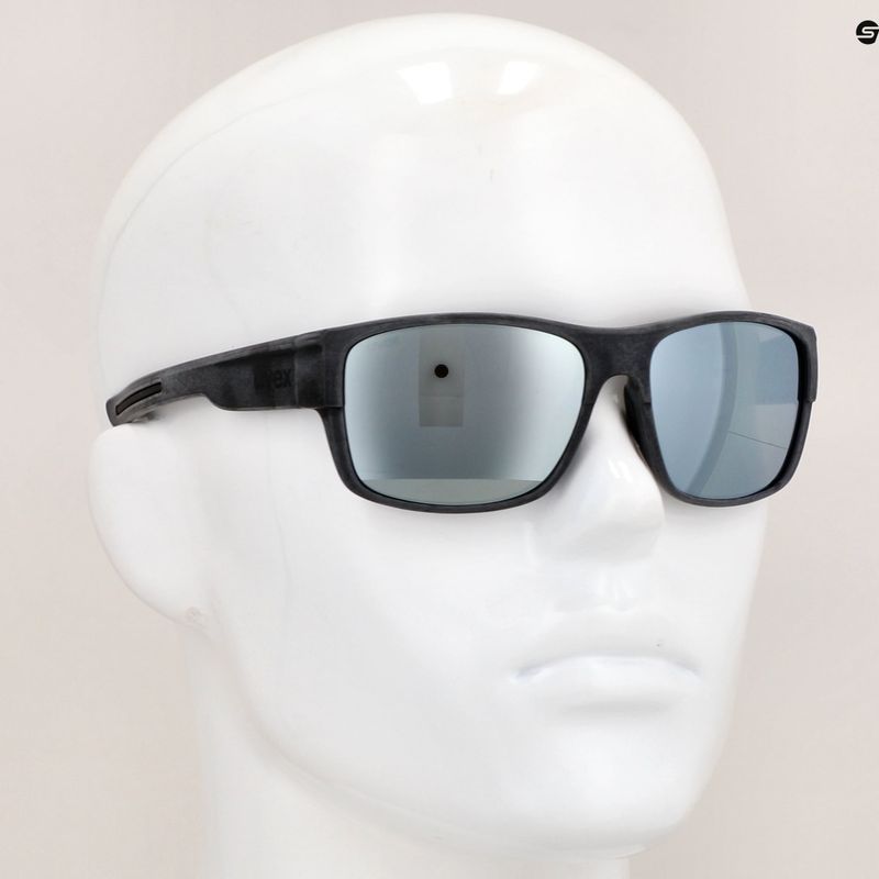 Слънчеви очила UVEX Esntl Urban black matt/mirror silver 6