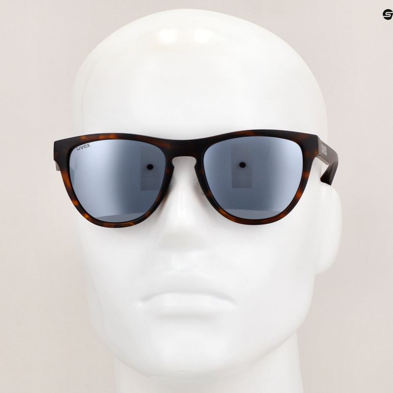 Слънчеви очила UVEX Esntl Spirit havanna matt/mirror silver 6