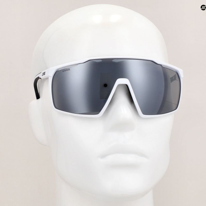 Слънчеви очила UVEX Mtn Perform white matt/mirror silver 7