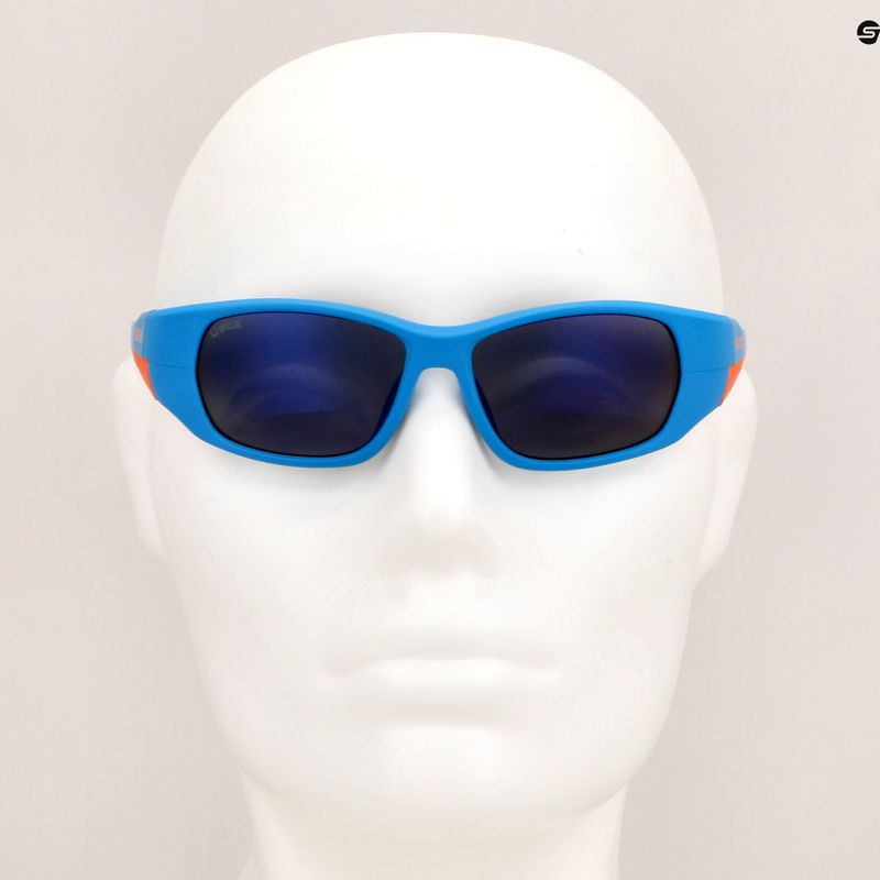 Детски слънчеви очила UVEX Sportstyle 514 blue matt/mirror blue 6