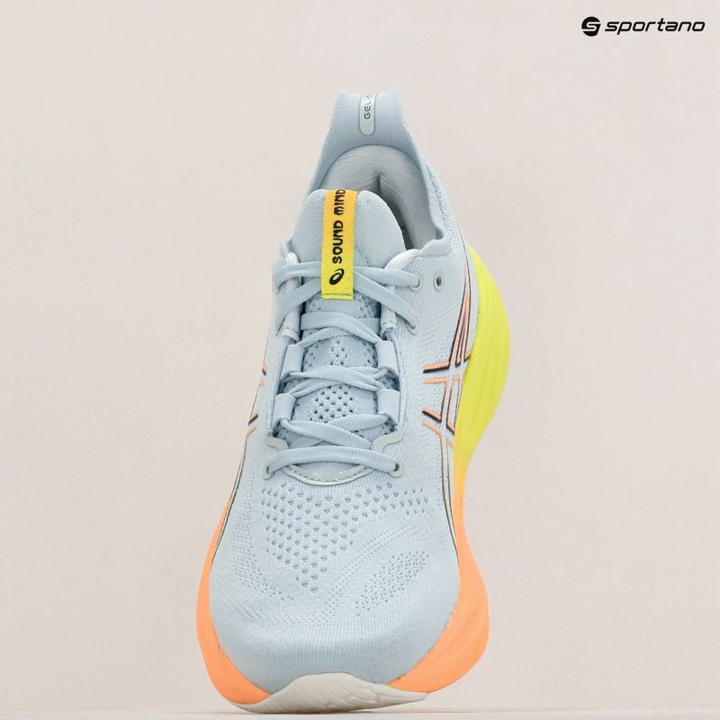 Мъжки обувки за бягане ASICS Gel-Nimbus 26 Paris cool grey/safety yellow 17