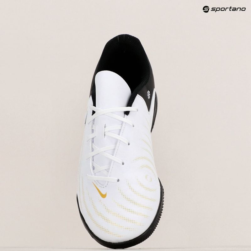 Футболни обувки Nike Phantom GX II Club IC white/metallic gold coin/black 9