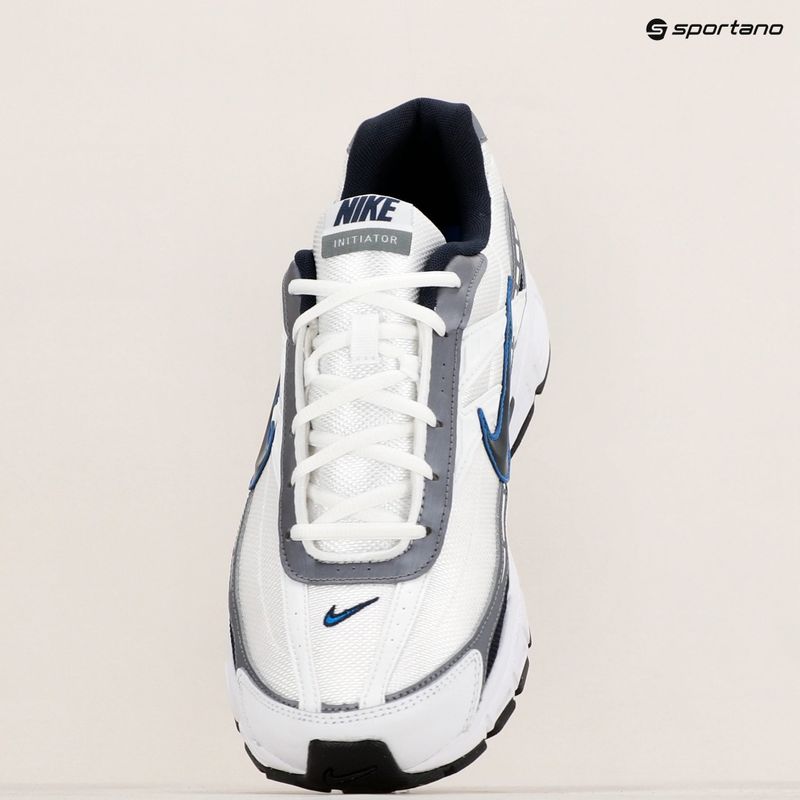 Мъжки обувки за бягане Nike Initiator white/metallic cool grey/obsidian 9