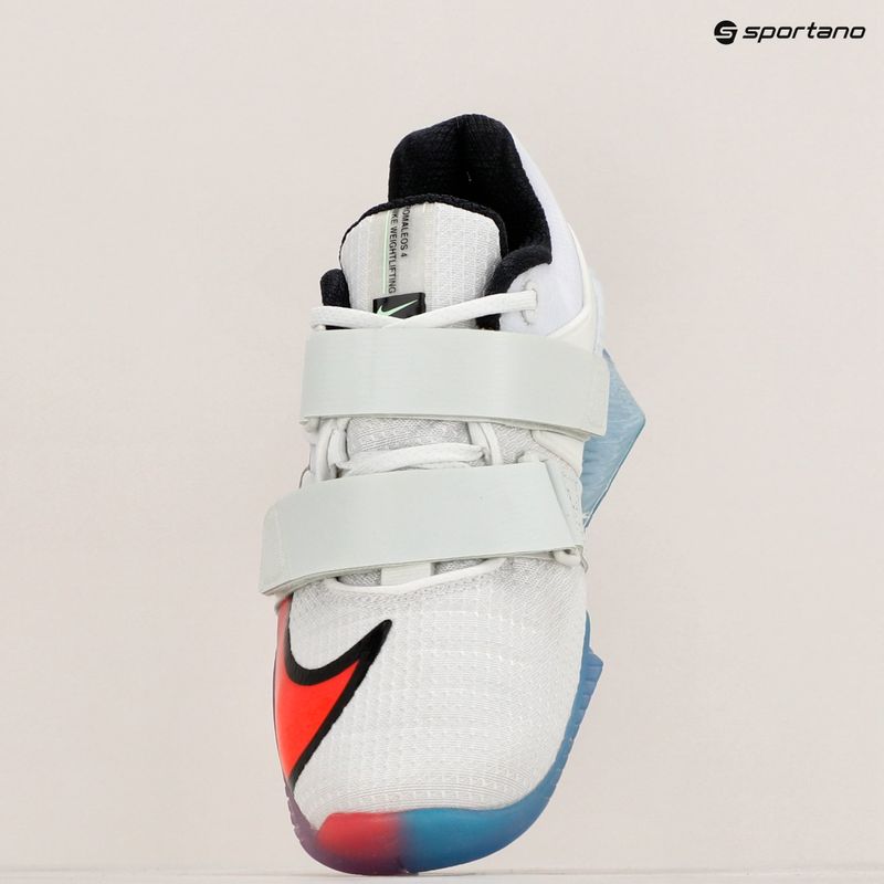 Обувки за вдигане на тежести Nike Romaleos 4 Limited Edition pale ivory/bright crimson/hyper fiolet 9