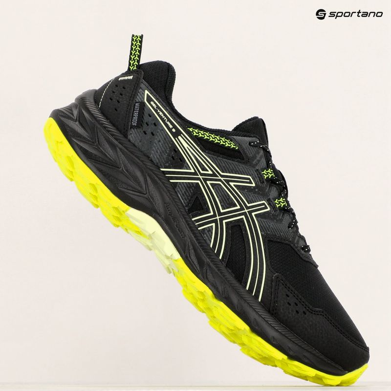 Мъжки обувки за бягане ASICS Gel-Venture 9 Waterproof black/cool matcha 16