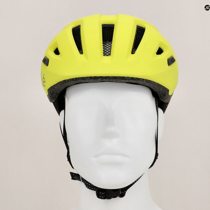 Велосипедна каска Bollé Stance Pure acid yellow matte 11