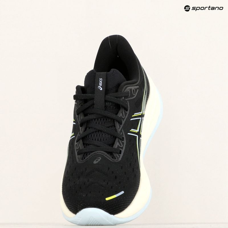 Мъжки обувки за бягане ASICS Gel-Cumulus 26 black/safety yellow 16