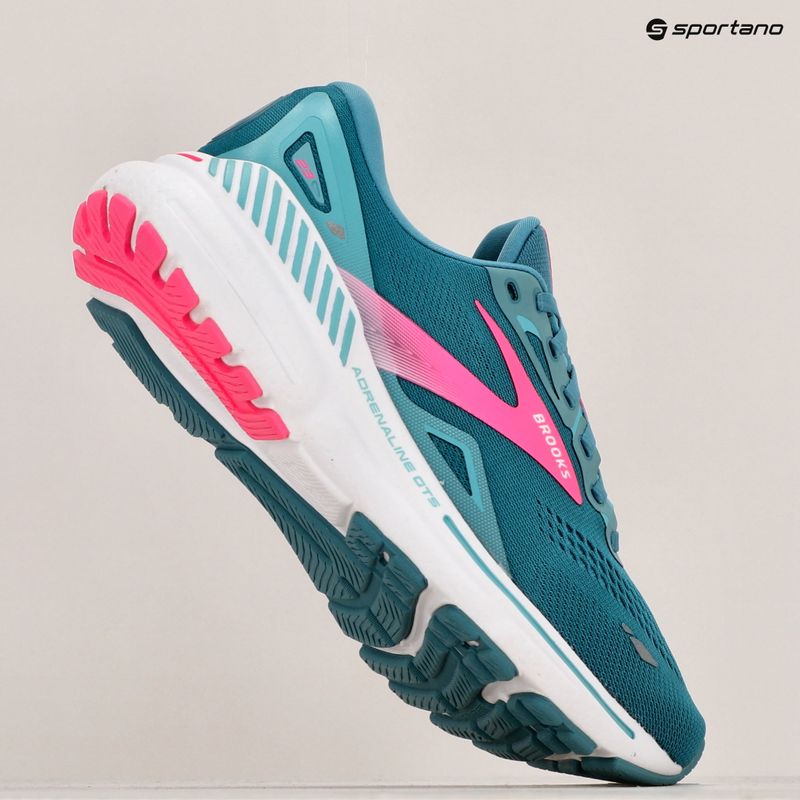 Дамски обувки за бягане Brooks Adrenaline GTS 23 storm blue/pink/aqua 12