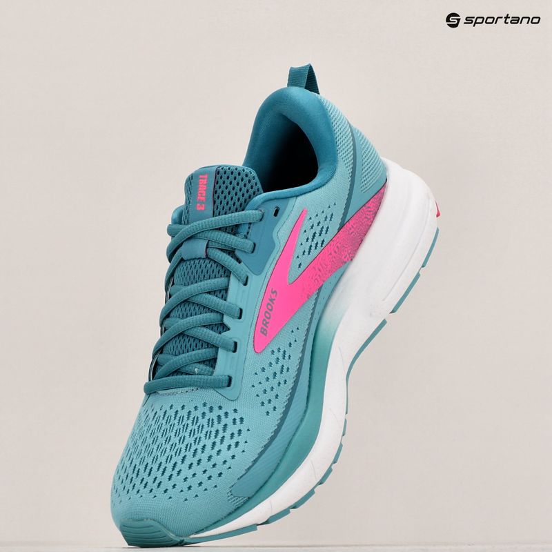 Дамски обувки за бягане Brooks Trace 3 aqua/storm/pink 18