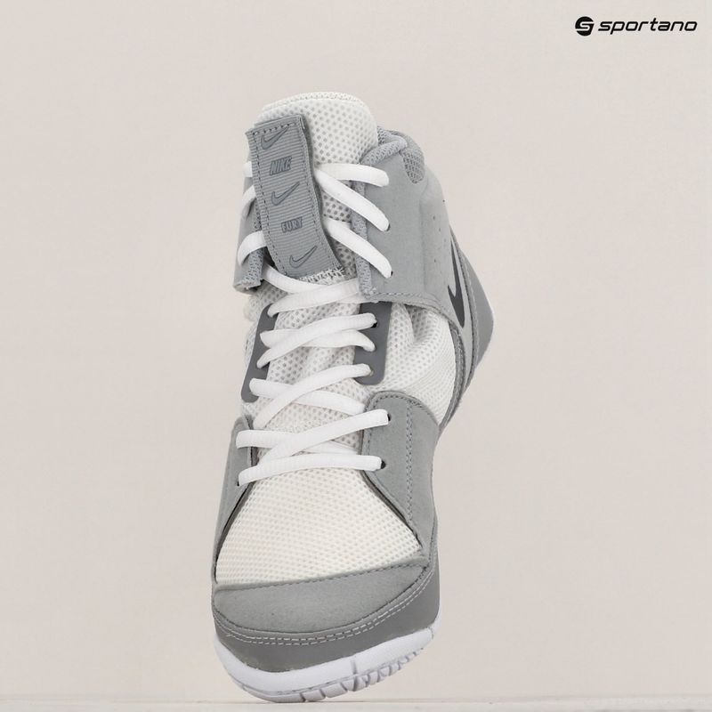 Обувки за борба Nike Fury white/grey 9
