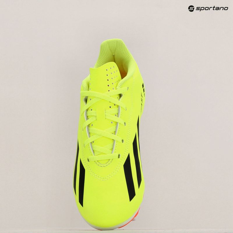Детски футболни обувки adidas X Crazyfast Club FxG team solar yellow/core black/cloud white 9