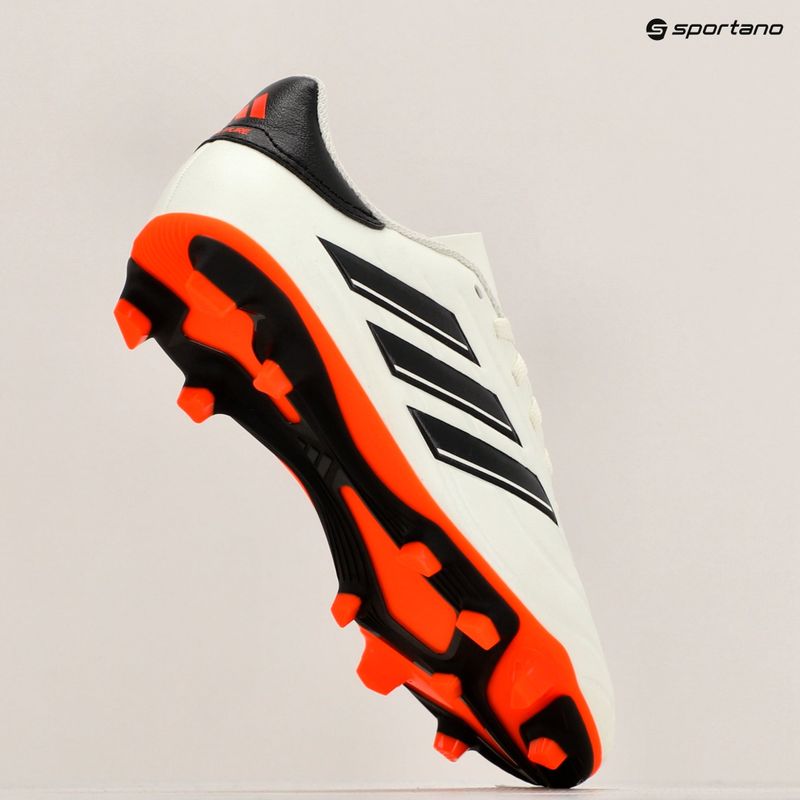 Детски футболни обувки adidas Copa Pure II Club FxG ivory/core black/solar red 12