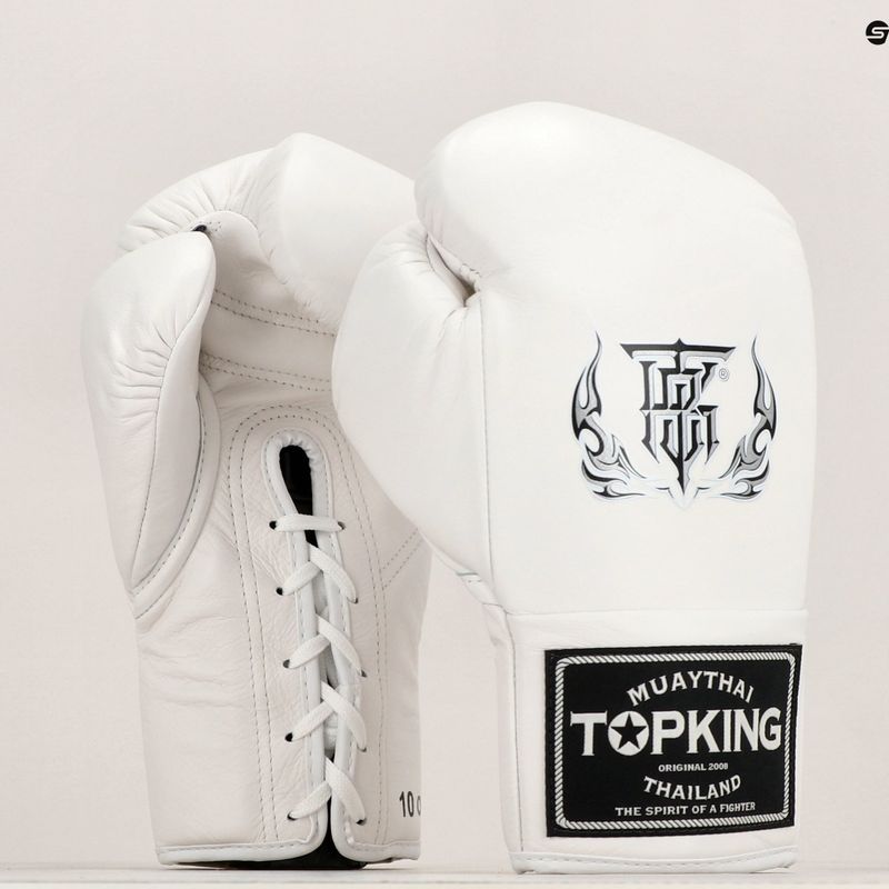 Боксови ръкавици Top King Competition white 7