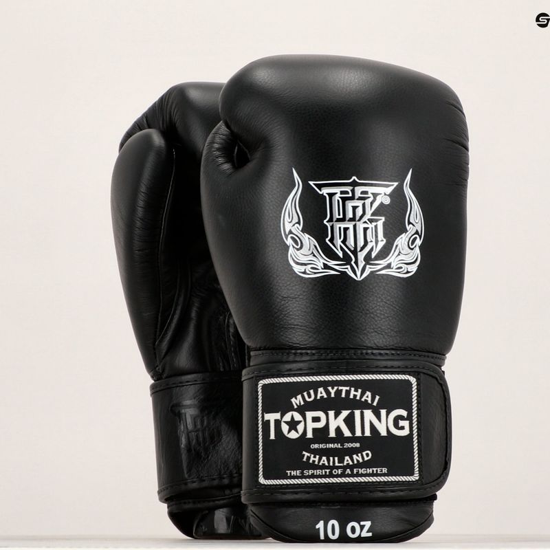 Боксови ръкавици Top King Muay Thai Ultimate black 6