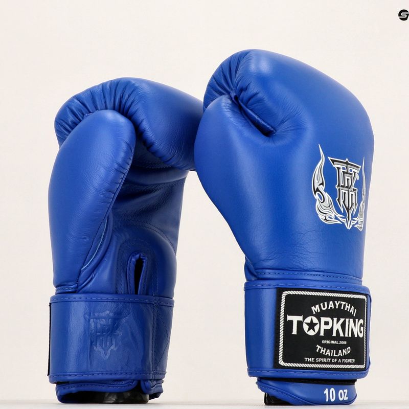 Боксови ръкавици Top King Muay Thai Ultimate blue 6