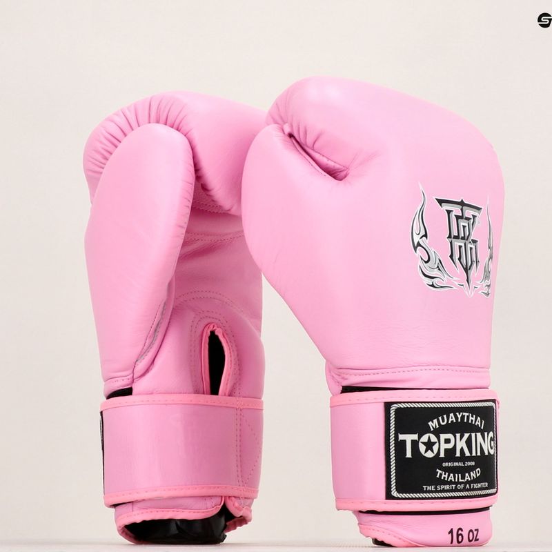 Боксови ръкавици Top King Muay Thai Ultimate pink 6