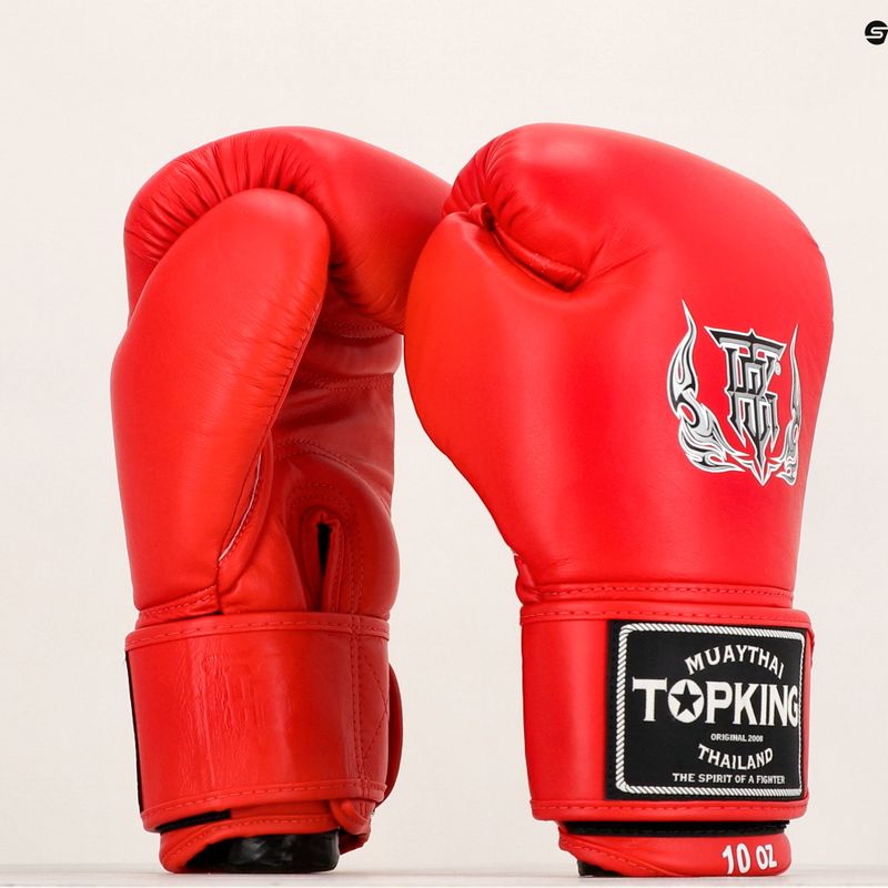 Боксови ръкавици Top King Muay Thai Ultimate red 6