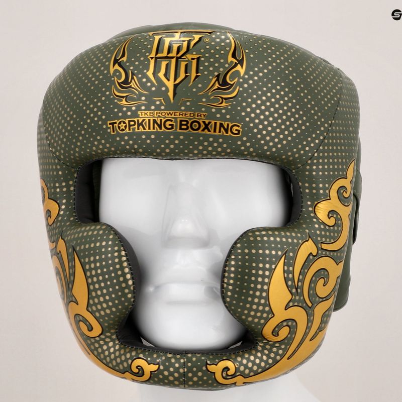 Боксова каска Top King Kanok khaki 8