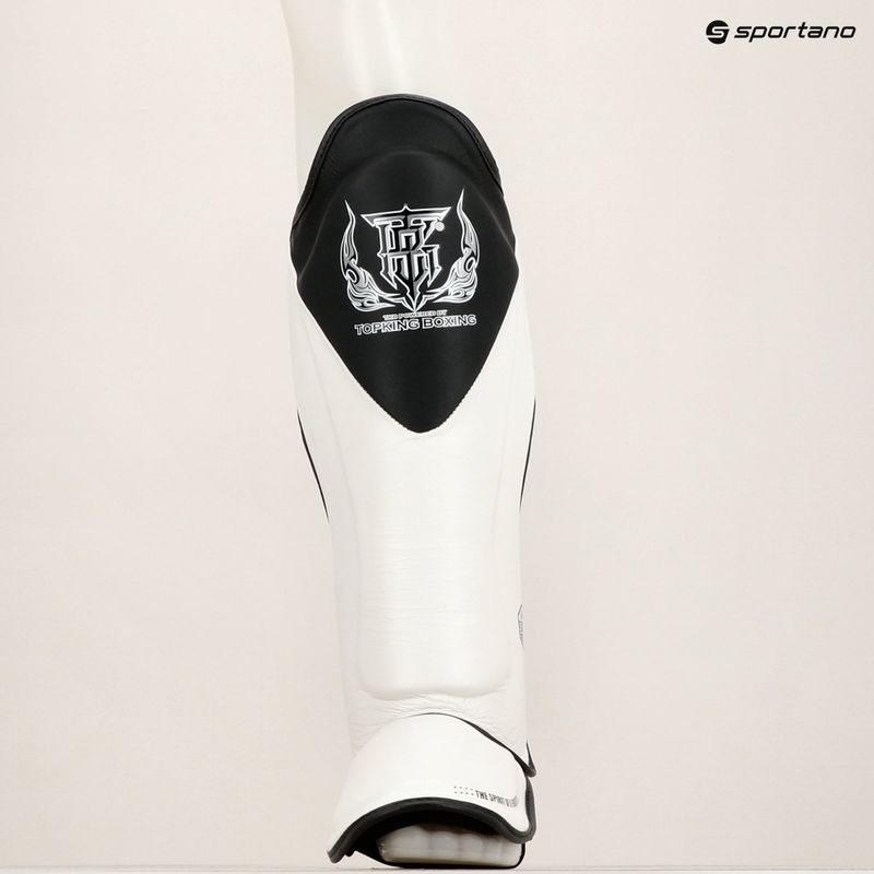 Протектори за подбедрици и стъпала Top King Shin Guards Blend white/black 8