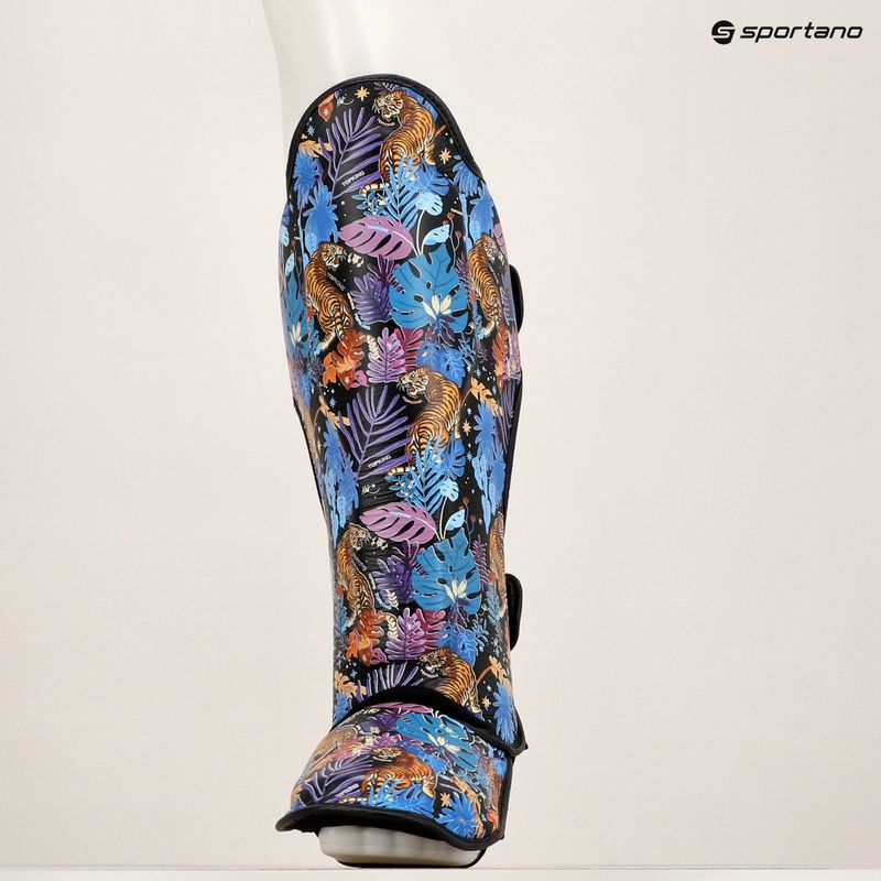 Протектори за подбедрици и стъпала Top King Wild Tiger King black 8