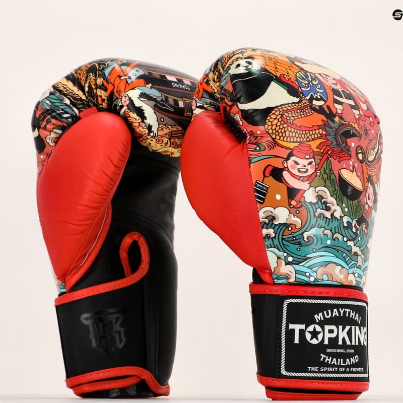 Боксови ръкавици Top King Boxing Culture black/red TKBGCT-SL-2C3 8
