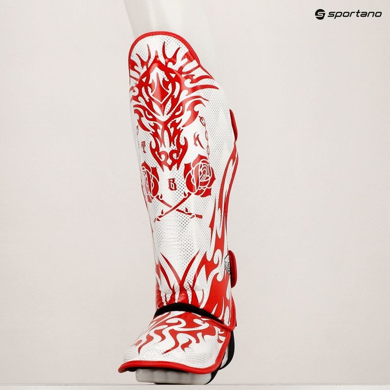 Протектори за подбедрица и стъпала Top King Dragon white 6
