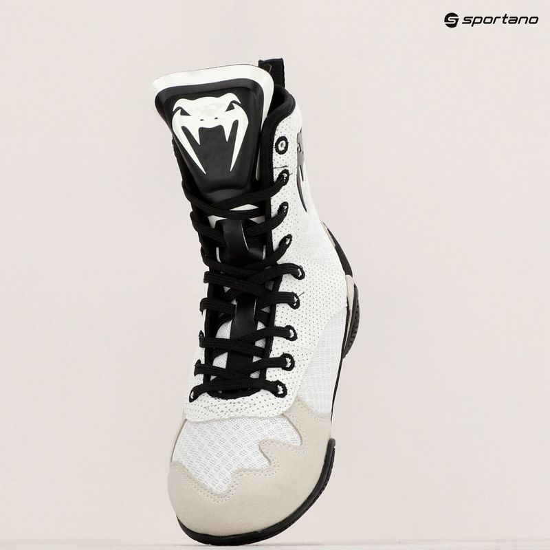 Боксьорски обувки Venum Elite Boxing white/black 19
