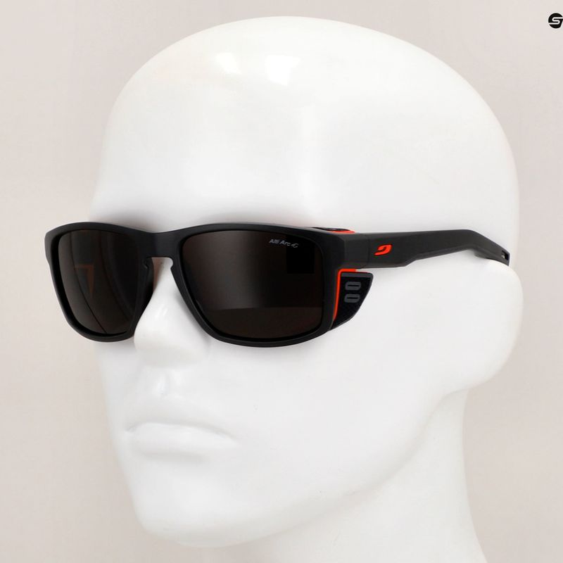 Слънчеви очила Julbo Shield Alti Arc 4+ matte black/orange 5