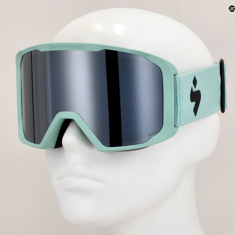 Ски очила Sweet Protection Durden RIG Reflect obsidian/misty turquoise/misty trace 8