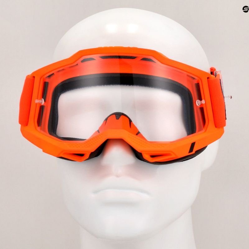 Очила за колоездене 100 % Accuri 2 50221-101-05  orange/clear 7