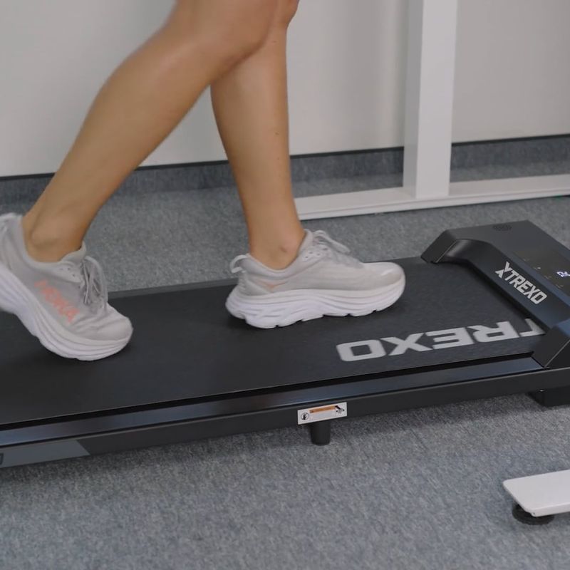 Електрическа пътека за бягане TREXO Walking Pad W100 черна 19