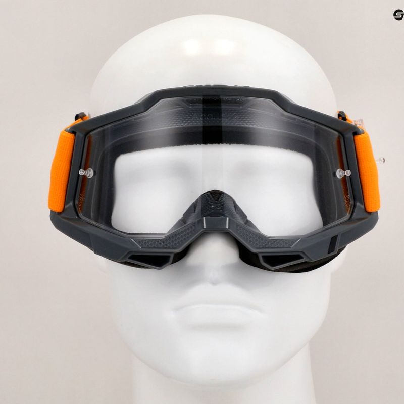 Очила за колоездене 100% Accuri 2 50013-00041 orange/clear 7