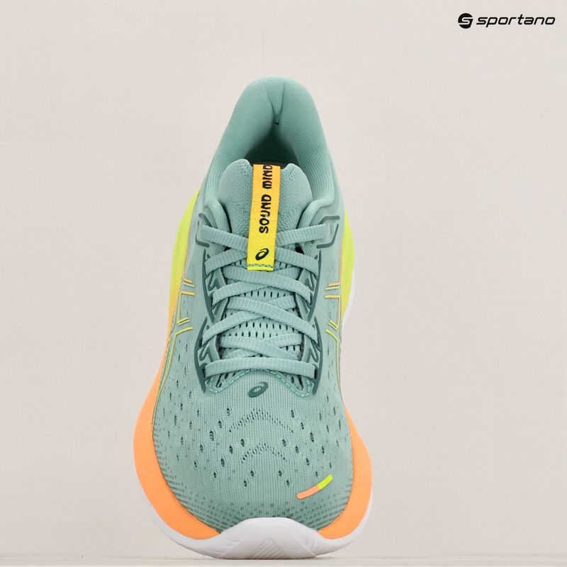 Дамски обувки за бягане ASICS Gel-Cumulus 26 Paris light celadon/safety yellow 11