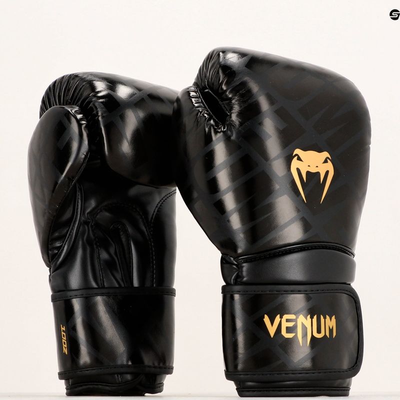 Боксови ръкавици Venum Contender 1.5 XT Boxing black/gold 10