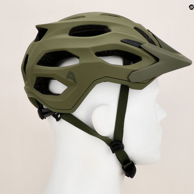 Велосипедна каска Alpina Carapax 2.0 olive matt 8