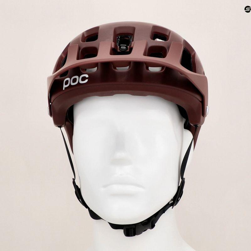 Велосипедна каска POC Tectal garnet red matt 7