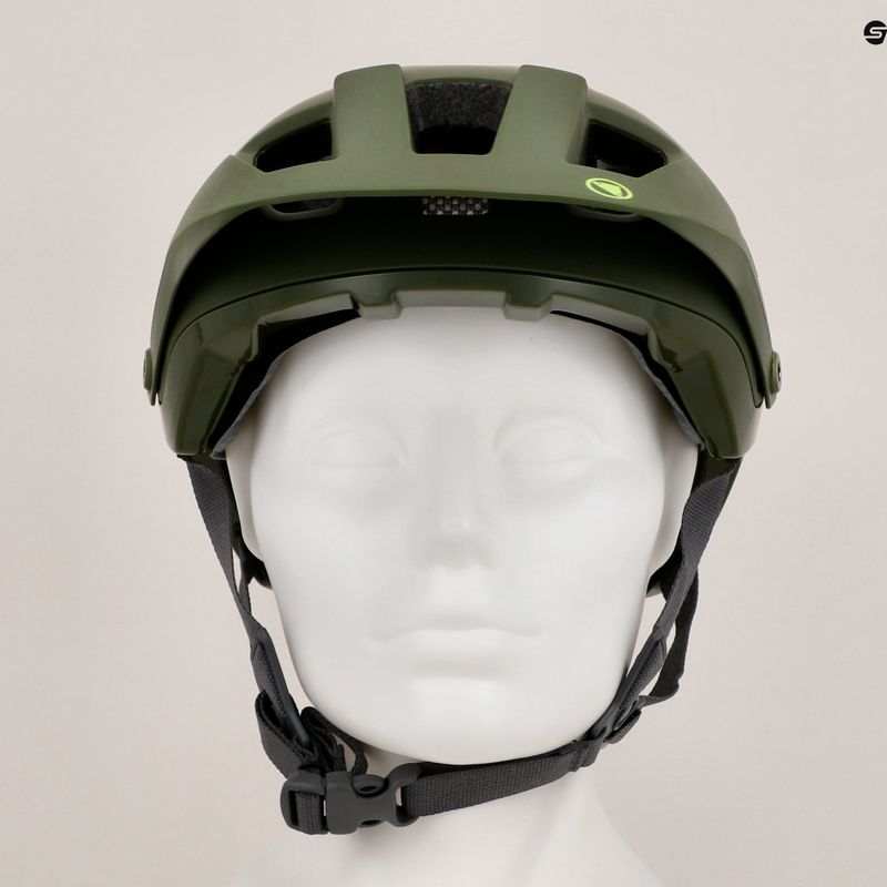 Велосипедна каска Endura Hummvee Plus olive green 10