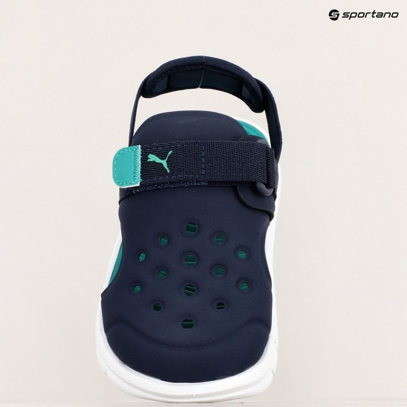 Детски сандали Puma Evolve AC PS puma navy/sparkling green/puma white 9