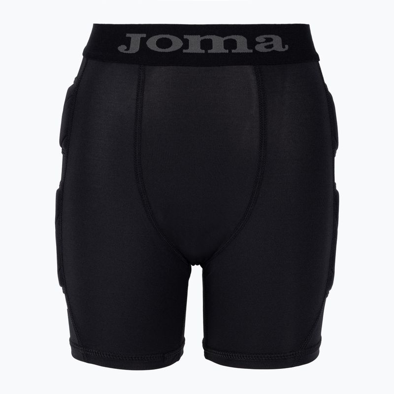 Детски футболни шорти Joma Goalkeeper Protec, черни 100010.100