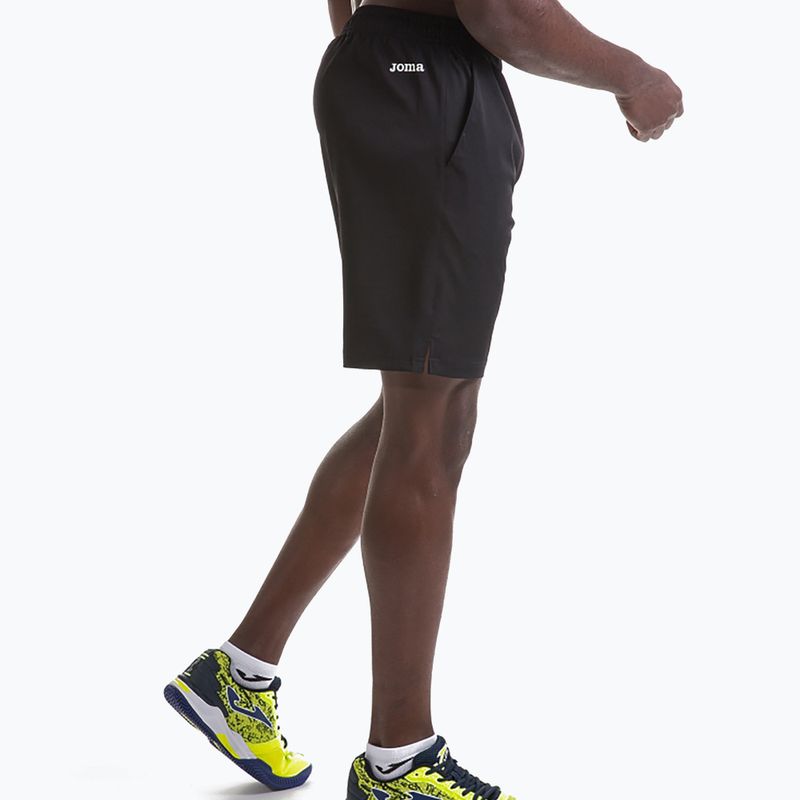 Мъжки тенис шорти Joma Bermuda Master black 100186.100 3