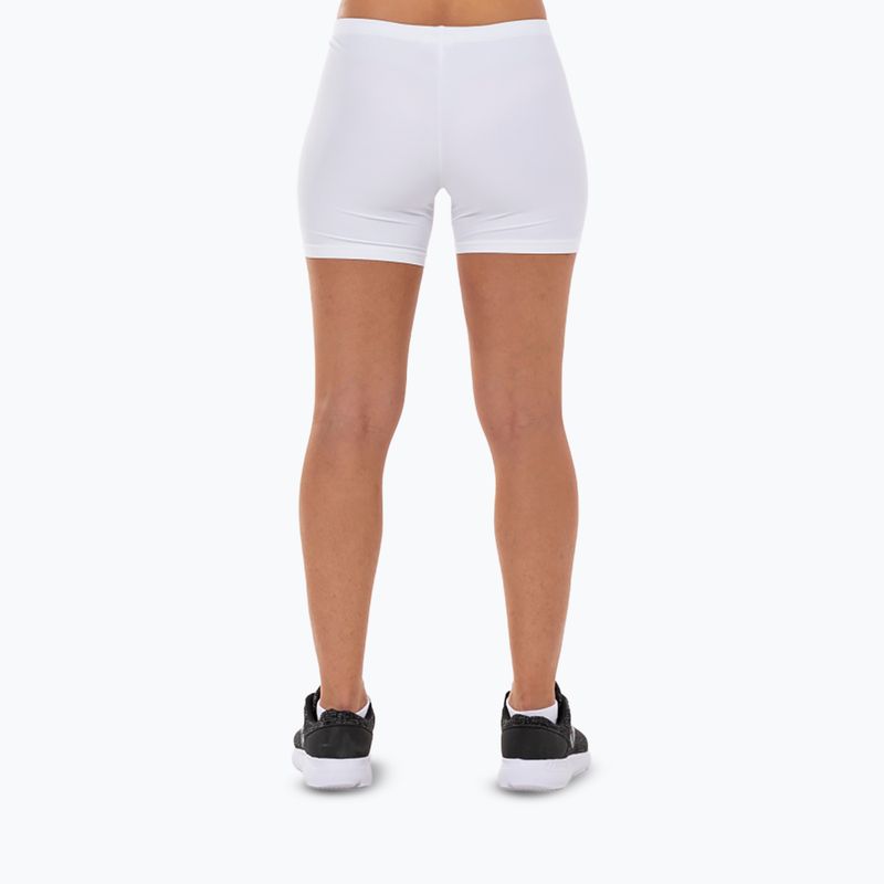 Дамски шорти за бягане Joma Lycra бели 2
