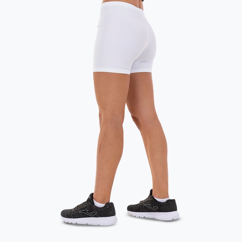 Дамски шорти за бягане Joma Lycra бели 4