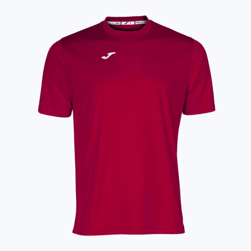Футболна фланелка Joma Combi SS в цвят бордо 100052 6
