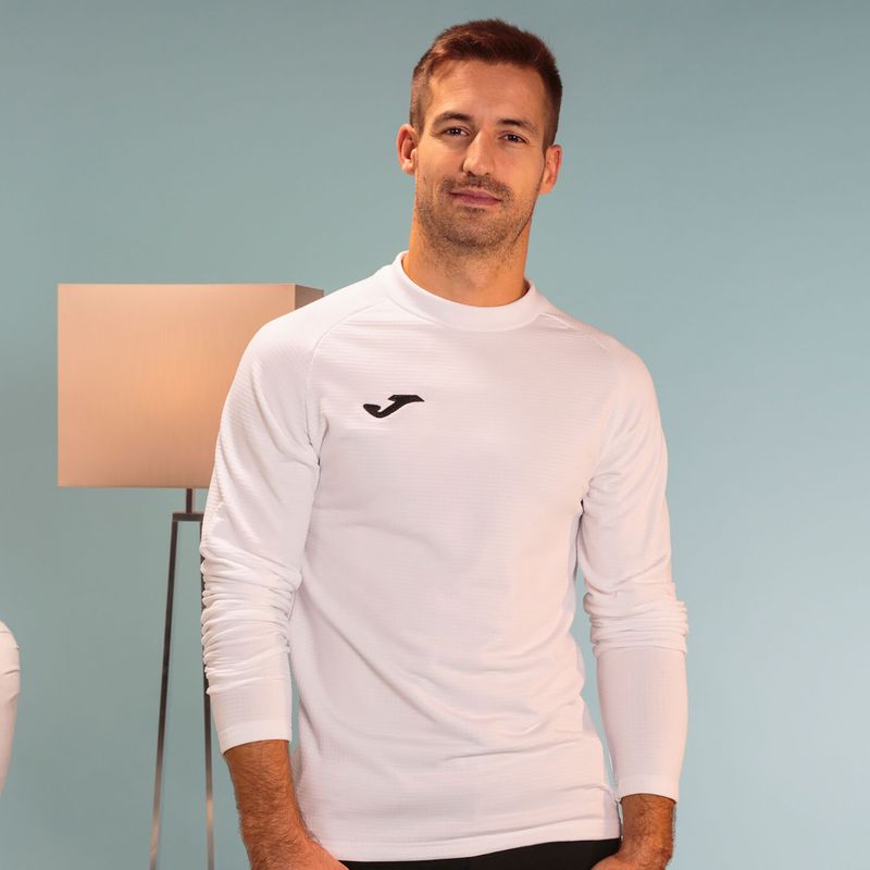Мъжка термоактивна блуза Joma Brama Fleece white 3